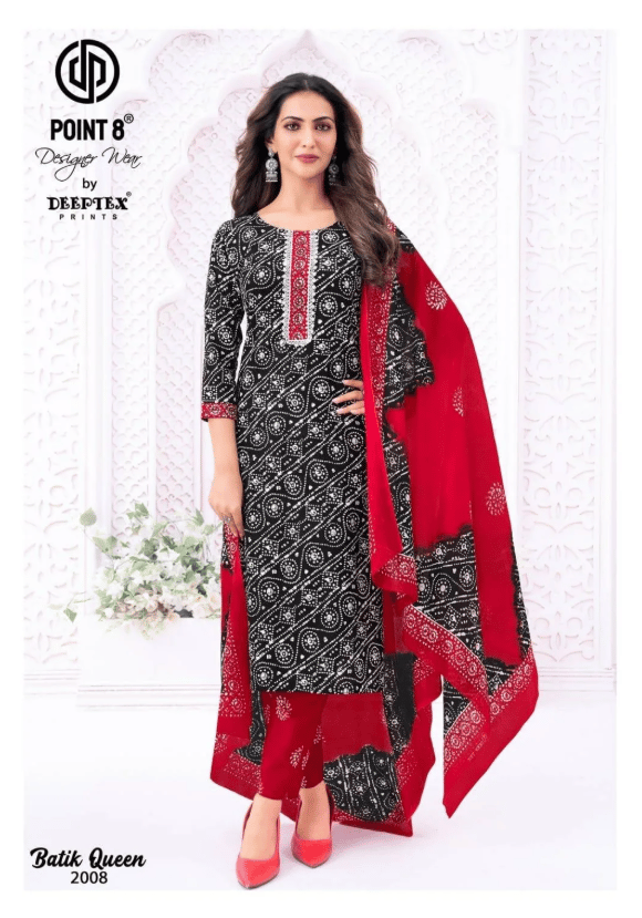 Batik Queen Vol 2 Deeptex Prints Readymade Cotton Pant Suits