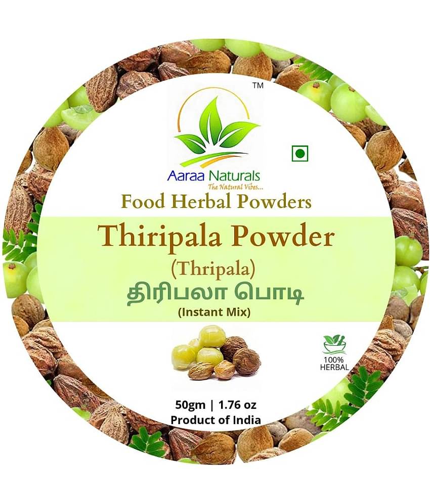 Aaraa Thiripala Powder Instant Mix 50 gm Pack of 4