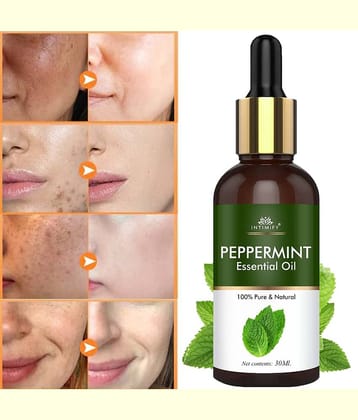 Intimify Peppermint Aromatherapy Essential Oil Aromatic With Dropper 30 mL ( Pack of 1 )