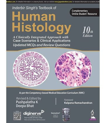 Inderbir Singh's Textbook of Human Histology Paperback – 27 September 2022