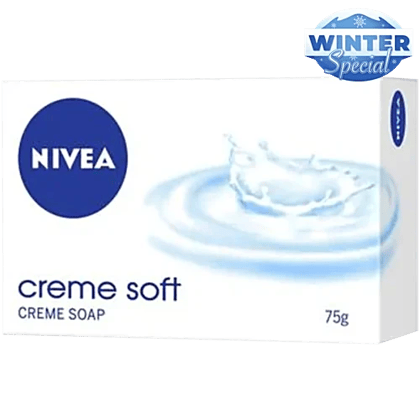 Nivea Creme Soft Soap, Enriched With Almond Oil, Ph Balanced, 75 G