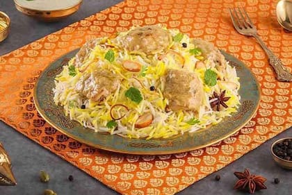 Mehfooz Makhmali Murgh Biryani (Murgh Afghani Tikka Biryani) Mehfooz Makhmali Murgh Biryani (Murgh Afghani Tikka Biryani)