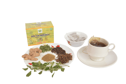 MORINGA HERBAL TEA WITH CHAMOMILE (25 SACHETS ) 