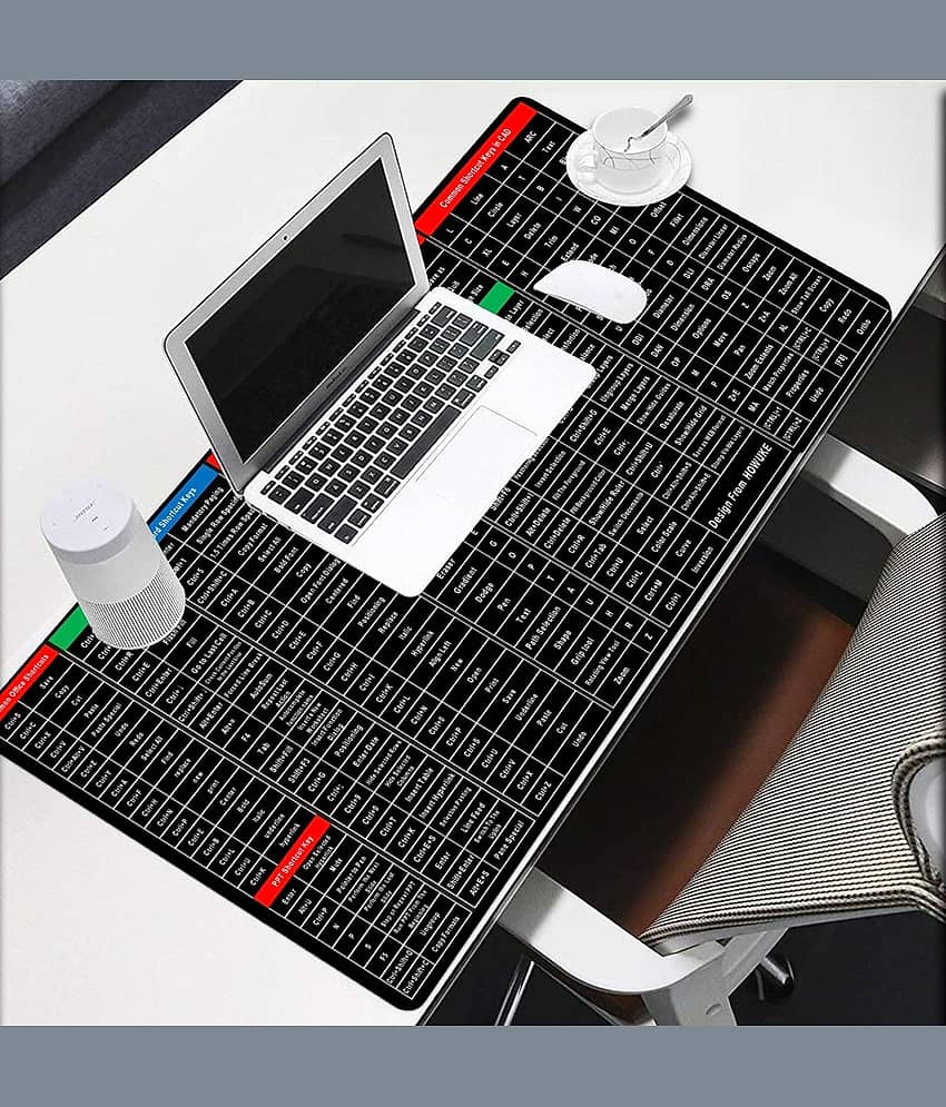 SKYVILLA NEW Mouse pad Large Rubber Base Mice Smooth Cloth Desk Mat