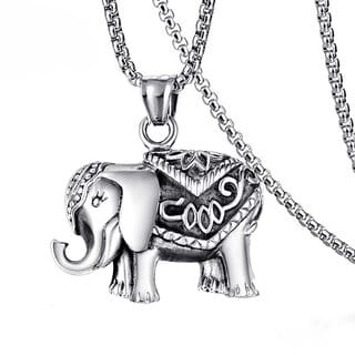 Elephant Design Pendant with chain