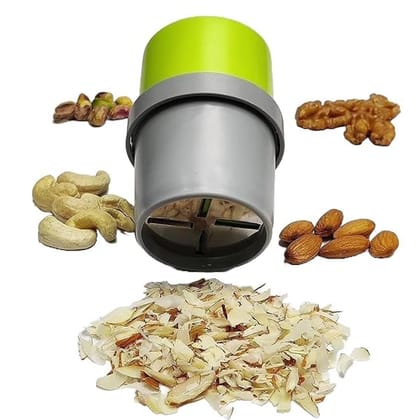 Delhi Deals Hub Manual Dry Fruit Chopper Stainless Steel Blades Pack of 1 Delhi Deals Hub Manual Dry Fruit Chopper Stainless Steel Blades Pack of 1