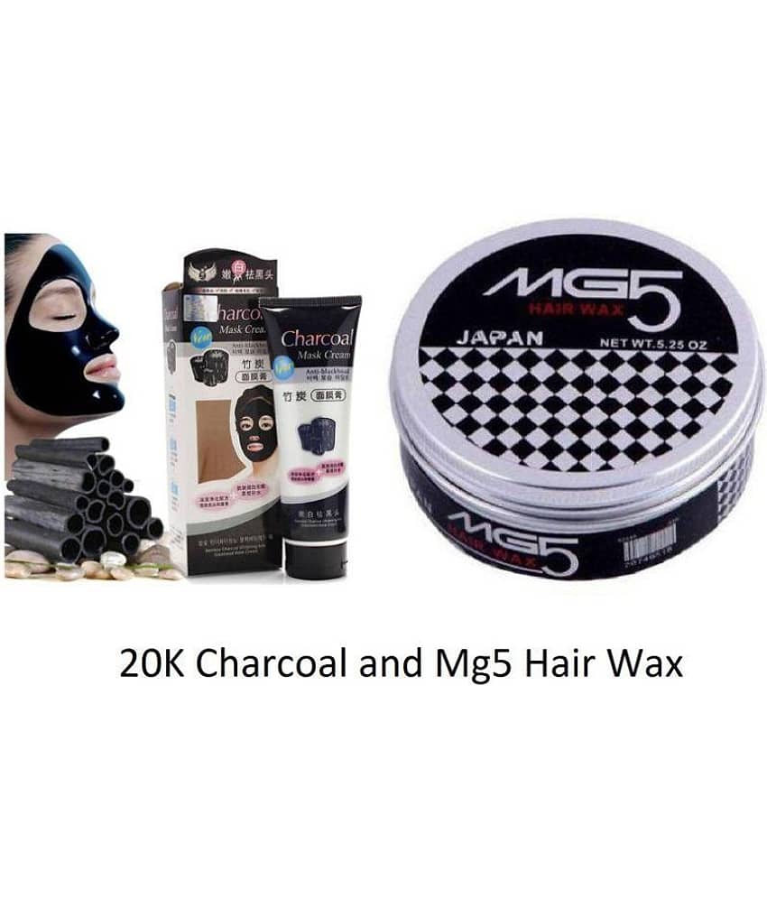 RTB MG5 100 gm with charcoal Face Mask Cream 130 gm Pack of 2