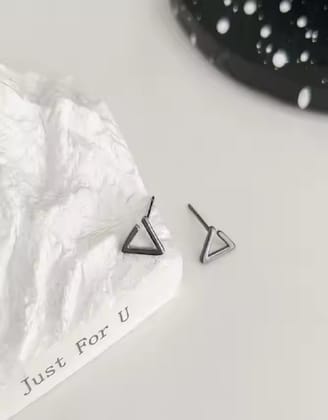 Bermuda Triangle Earrings-Pair
