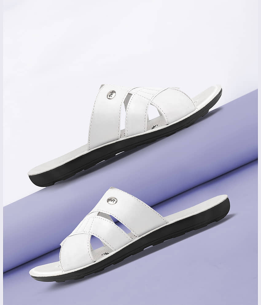 PUPINE - White Men's Sandals