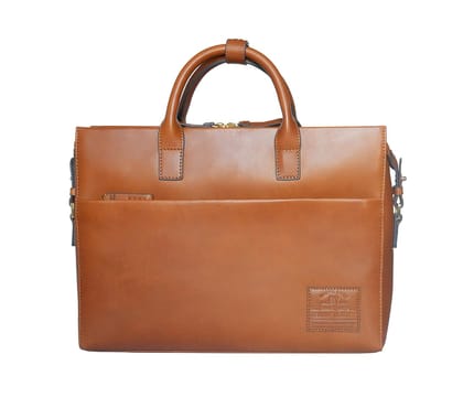 VOYAGER LAPTOP BAG-TAN