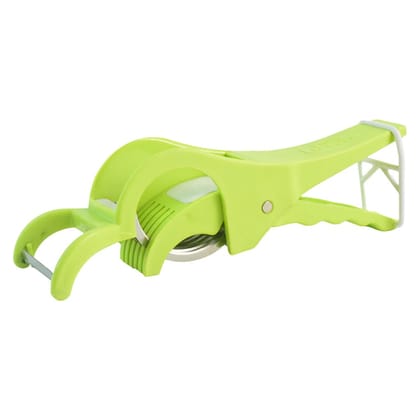 2 in 1 Vegetable Peeler and Slicer Tool (Green)
