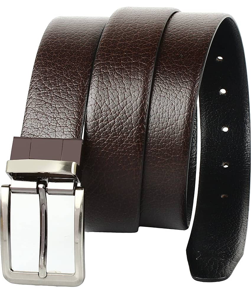 Creature - Brown Leather Men's Formal Belt ( Pack of 1 )