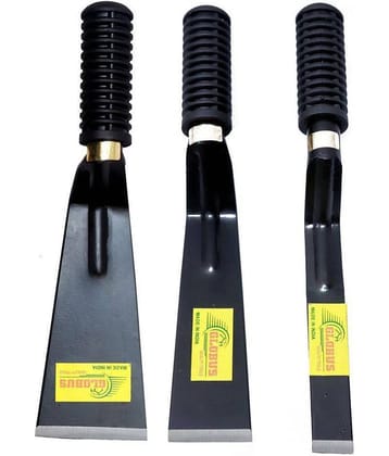 GLOBUS 521 Garden Tool KHURPA Set/3 PCS (KHURPA 1", KHURPA 2", KHURPA 3")