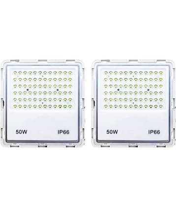 ZESTRUM Cool Day Light 50 Watts Flood Light ( Pack of 2 )