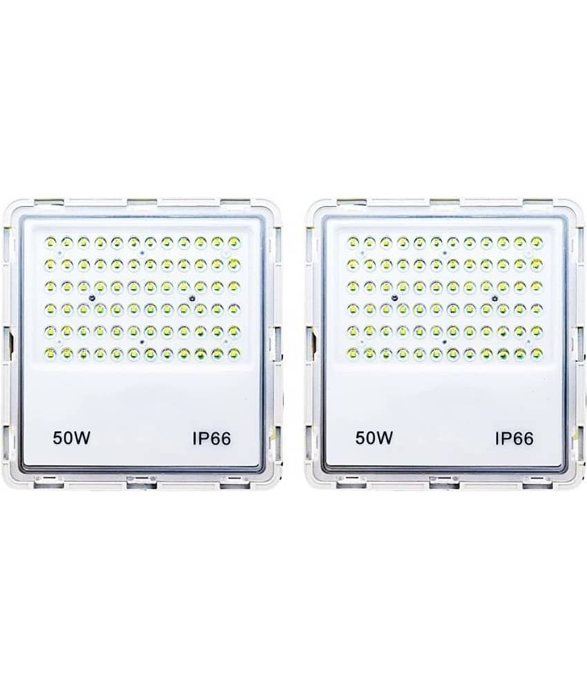 ZESTRUM Cool Day Light 50 Watts Flood Light ( Pack of 2 )