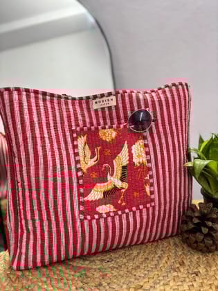 Handcrafted Reversible Tote Bag