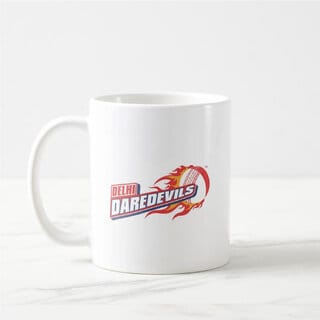 Delhi Daredevils IPL Ceramic Coffee Ceramic Coffee Mug