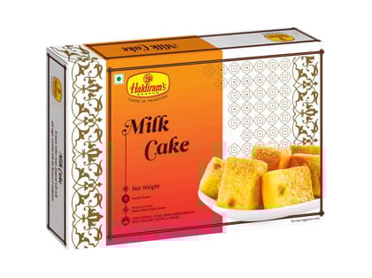 Haldiram's Milk Cake Packed Sweets - 500 Gm