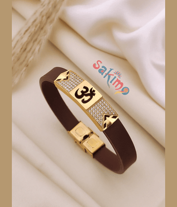 sakimo Brown Bracelet ( Pack of 1 )