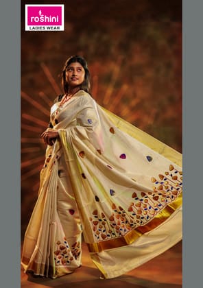 KS-1074 KASAVU SAREE 6.25 MTR