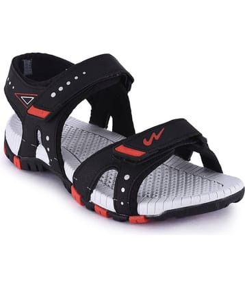 Campus - Black Men's Floater Sandals