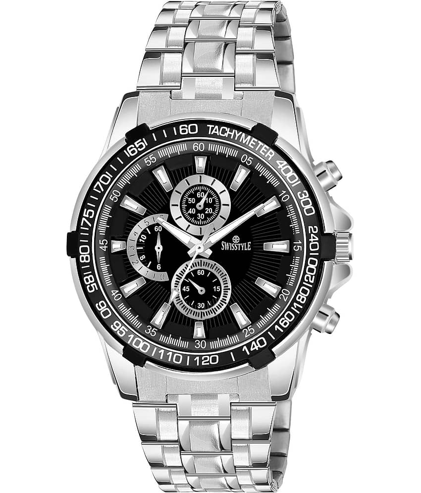 Swisstyle Silver Stainless Steel Analog Men's Watch