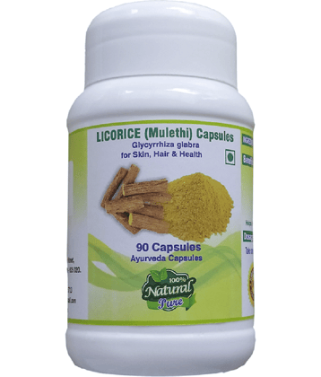 Biomed Licorice (Mulethi) Capsules, 800 Mg Capsule 90 No.S Pack of 1