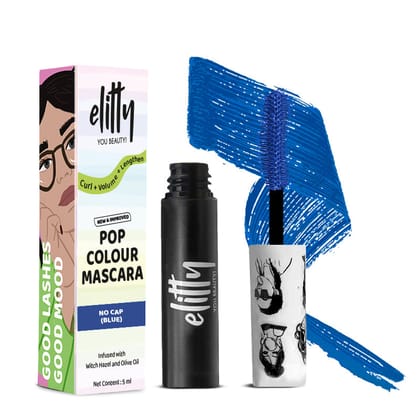 Electric Blue Coloured Mascara