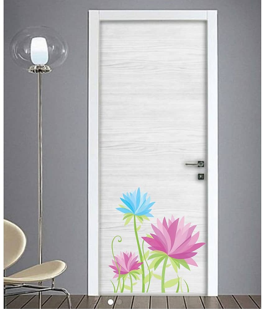 Decor Villa Door Sticker ( 53 x 58 cms )