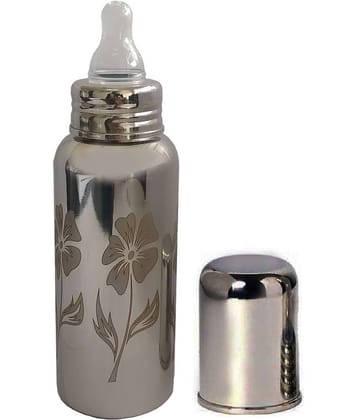 erum - 250 Silver Feeding Bottle ( Pack of 1 )