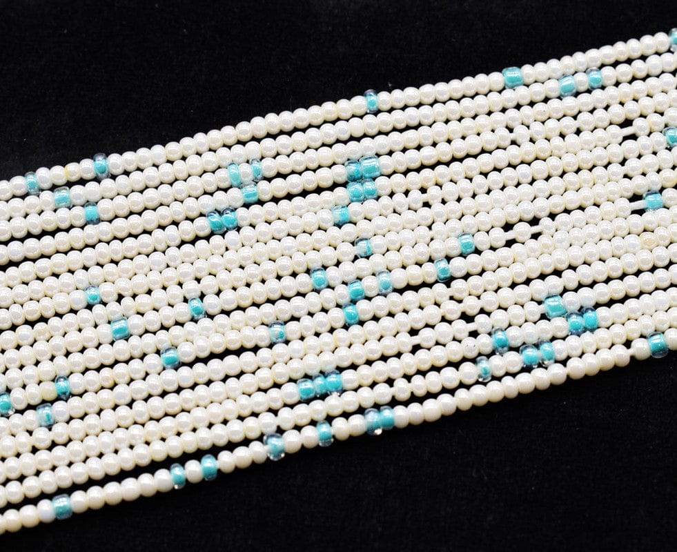 Preciosa Czech Glass Seed Beads (Per Pack of 10 Strings) 10/0 Size about 2mm seed beads for jewellery making, , SEED-012-Per Packet of 10 Strings / 10/0 (2 MM)