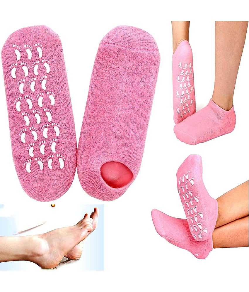 sell4you Vitamin E Gel Socks Reusable Spa Gel Socks Vitamin E Spa Gel Socks Regular