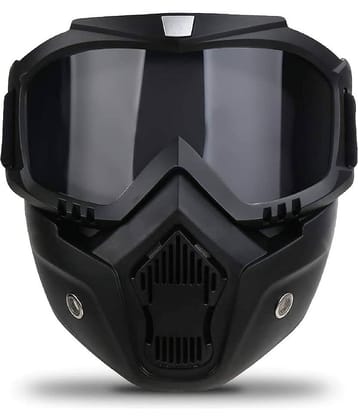 banistrokes Night Vision Black Riding Goggles ( Pack of 1 )