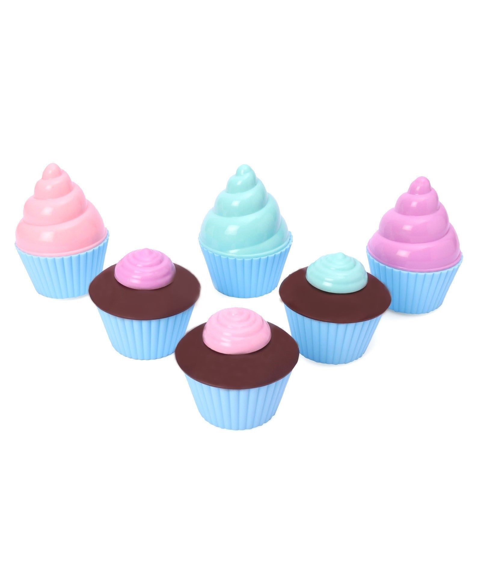 6pc Cupcake Set Play Kit for Kids