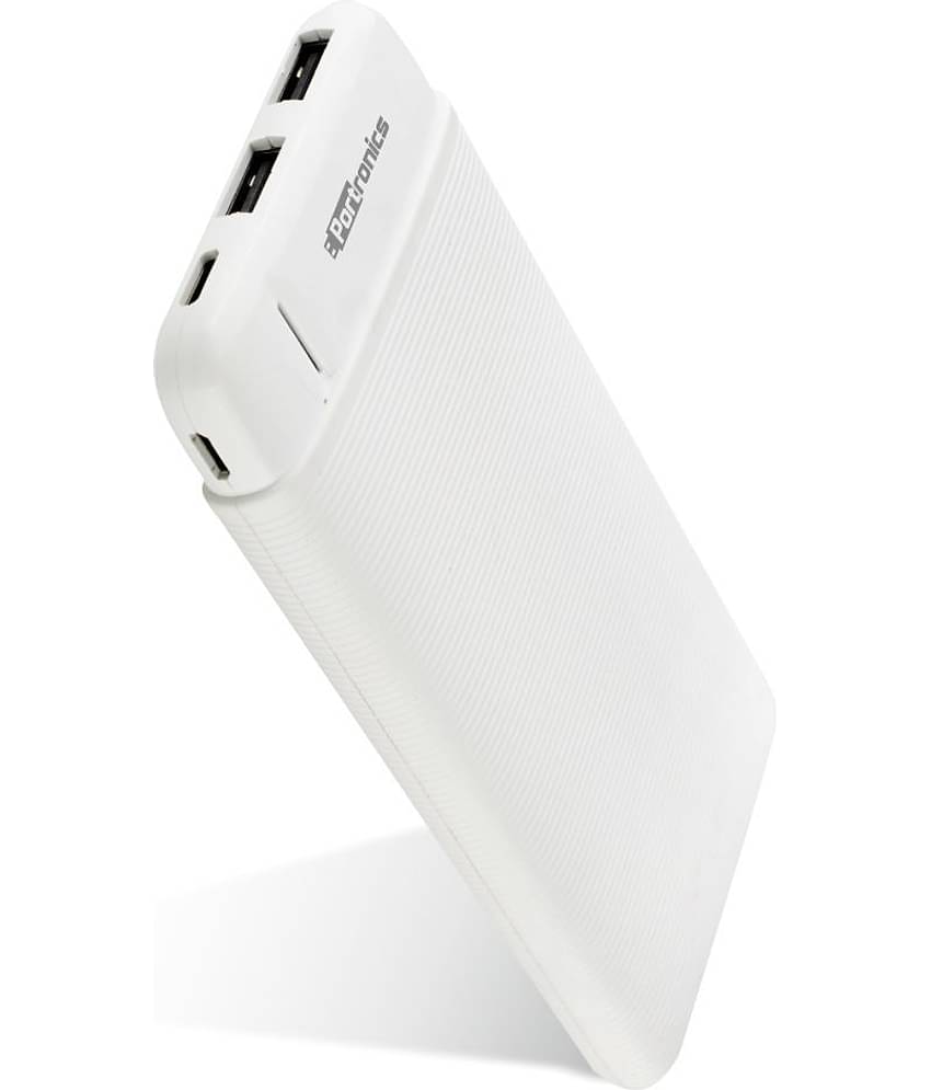 Portronics POR 1110 10000 -mAh Li-Polymer Power Bank White