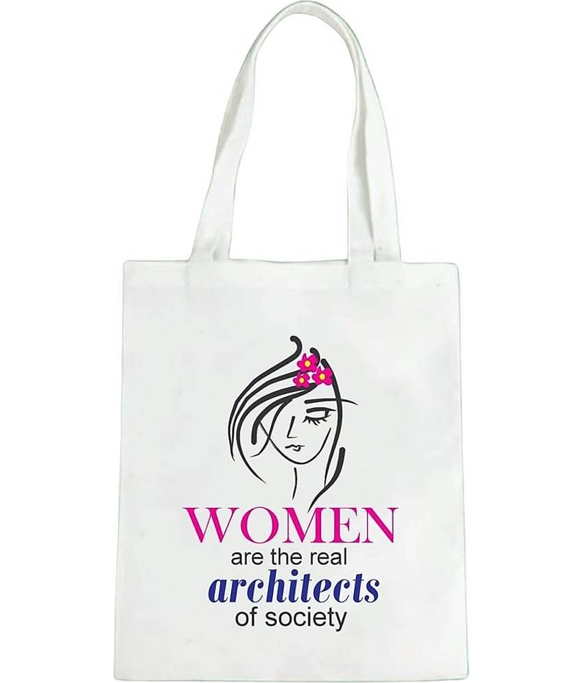 Jellify - White Shopping Bags ( 1 Pc )