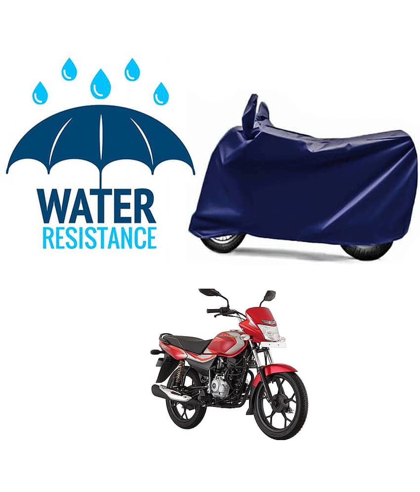 RONISH Bike Body Cover for Bajaj Platina 125 ( Pack of 1 ) , Blue