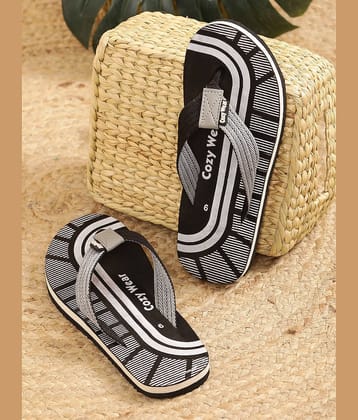 Cozy Wear - White Men's Thong Flip Flop