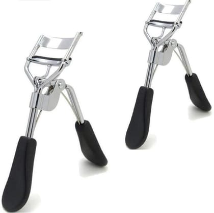 Glamezone Black Professional Eyelash Curler (Pack of 1) (Colour May Vary)