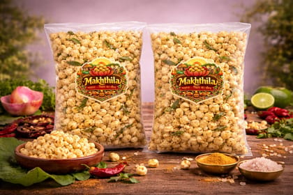 MAKHTHILA - Roasted Masala Makhana  Crunchy, Flavorful & Protein-Rich Snack 250 G