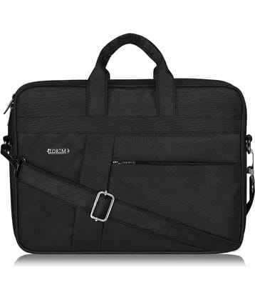 Lorem Black PVC Folio