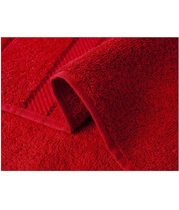 Eneriqa Single Cotton Bath Towel Red