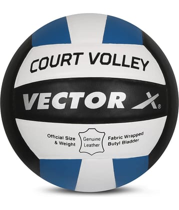 Vector X Court Volleyball Genuine Leather 18 Panels (Size 4)