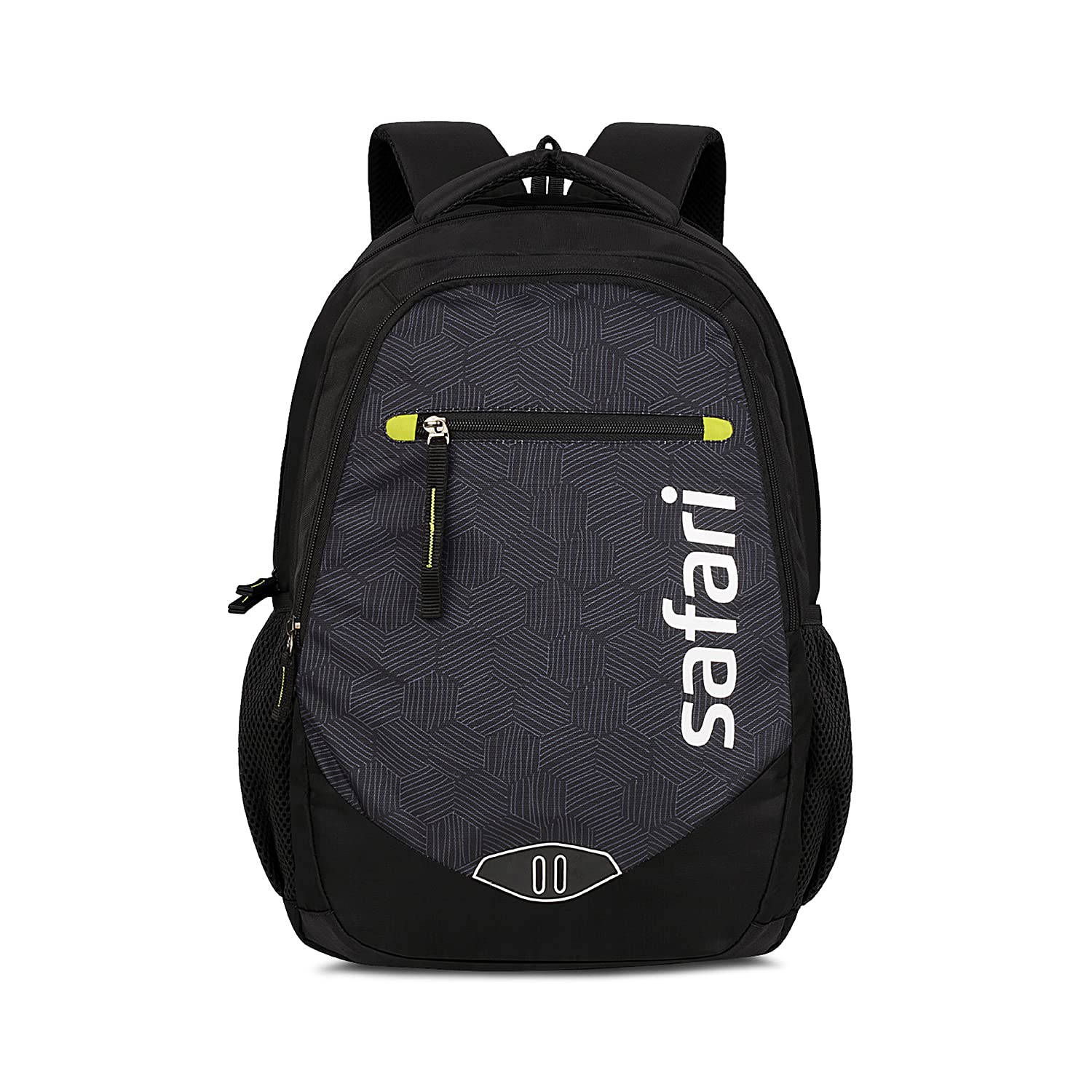 Tribe 35 Ltrs Large Laptop Backpack with 3 Compartments, Water Resistant Fabric - Black (TRIBE19CBBLK)