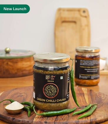 Green Chilli Chukh – Pahadi Spicy Himachali Condiment