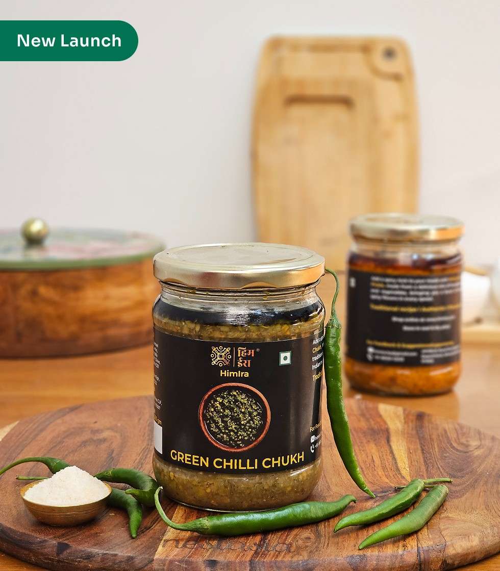 Green Chilli Chukh – Pahadi Spicy Himachali Condiment