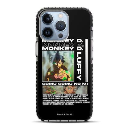 Luffy Impel Down Poison One Piece Anime iPhone 13 Pro Max Stride Phone Case-Stride