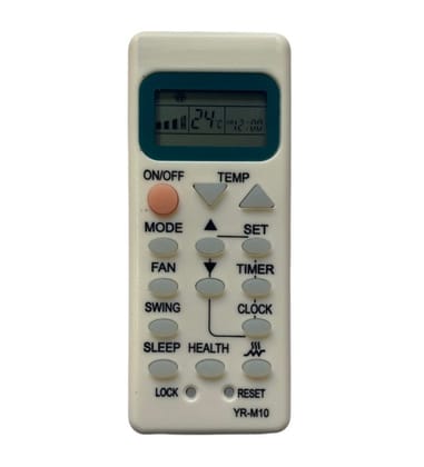 AC Remote No. 73 Compatible-Replacement for Kelvinator AC Remote Control (White)