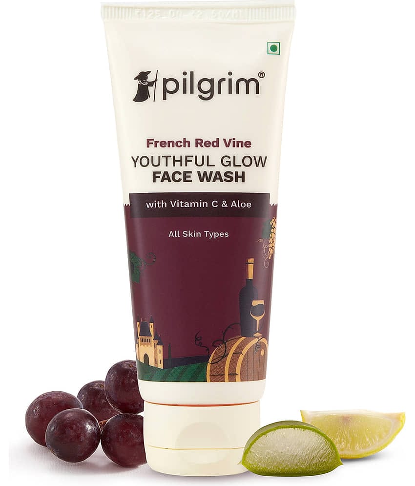 Pilgrim Red Vine Face Wash,100 ml