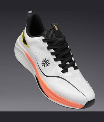 Cult SprintMax White Men's Sports Running Shoes